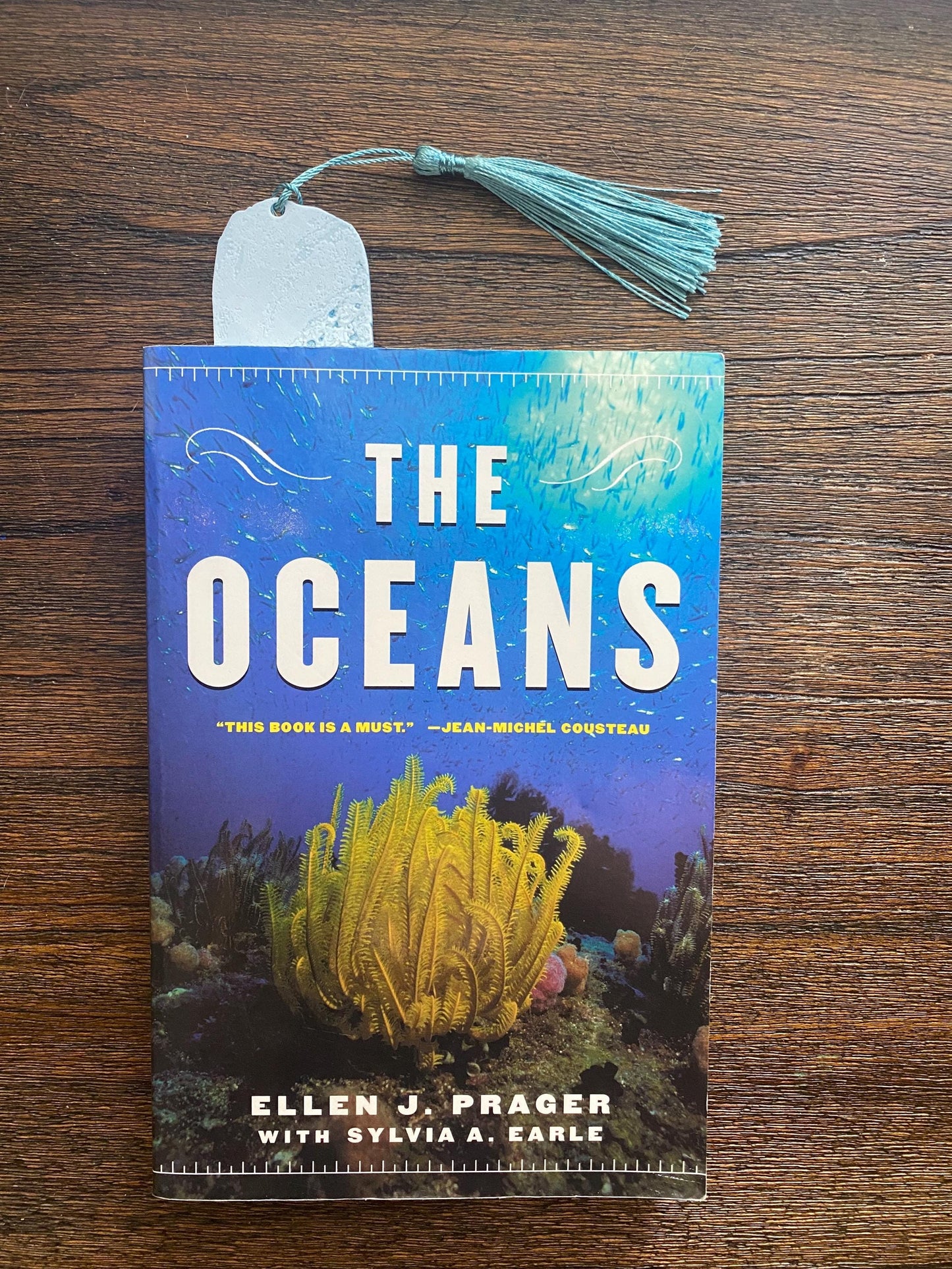 Deep Blue Shark Bookmark