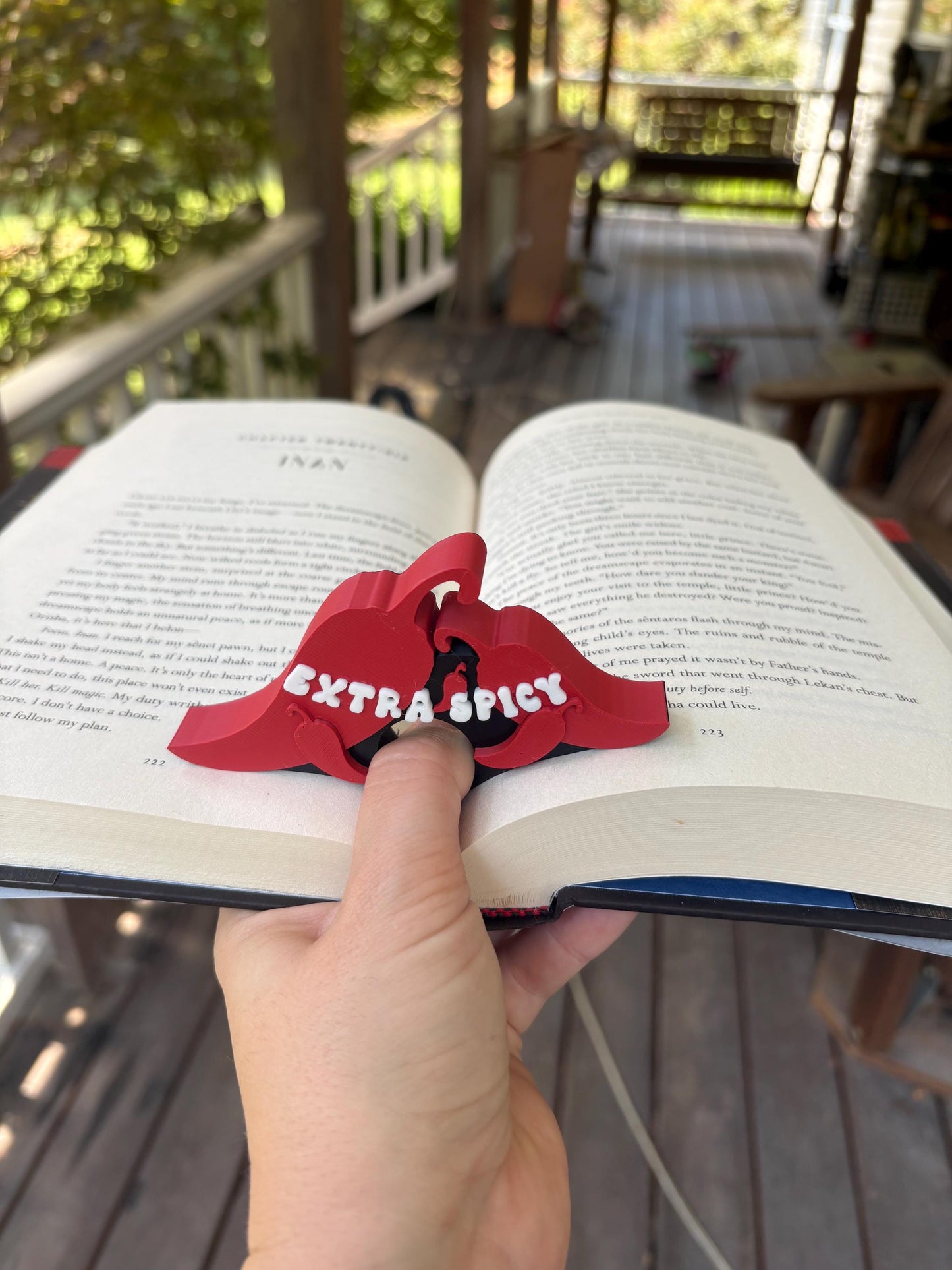 Extra Spicy Page Holder
