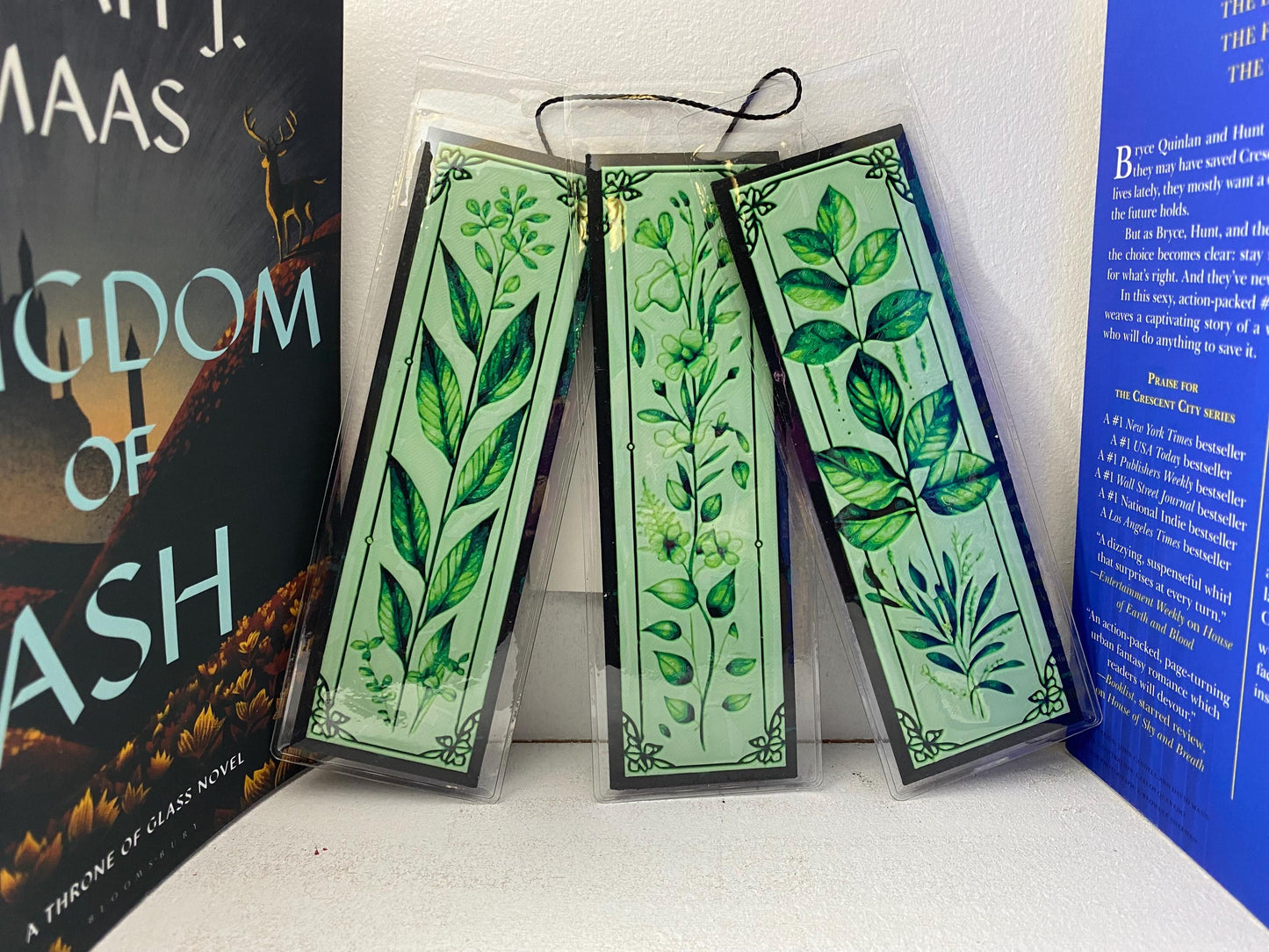 Leaves Bookmark Set