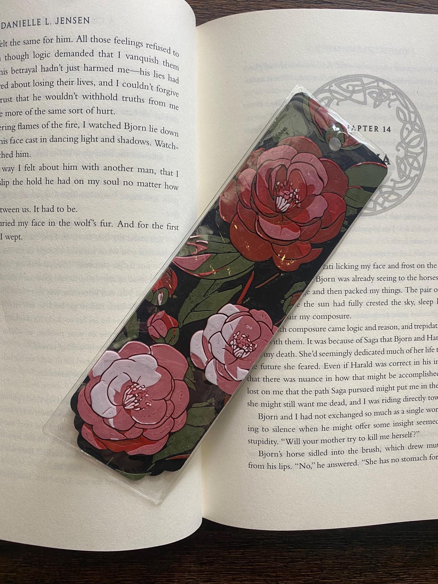 Camellia Whispers Bookmark