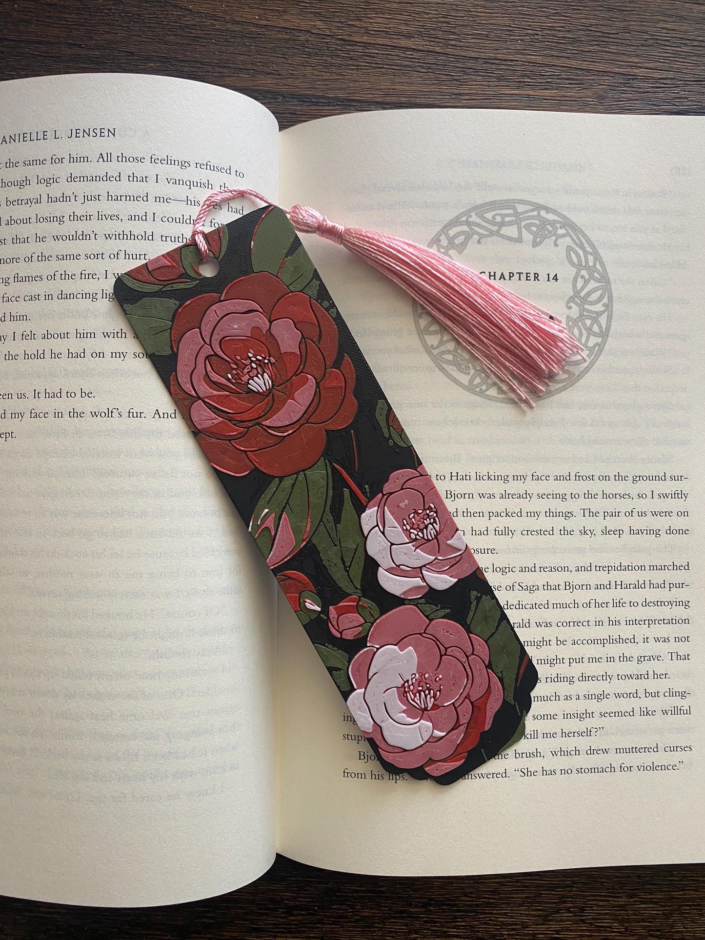 Camellia Whispers Bookmark