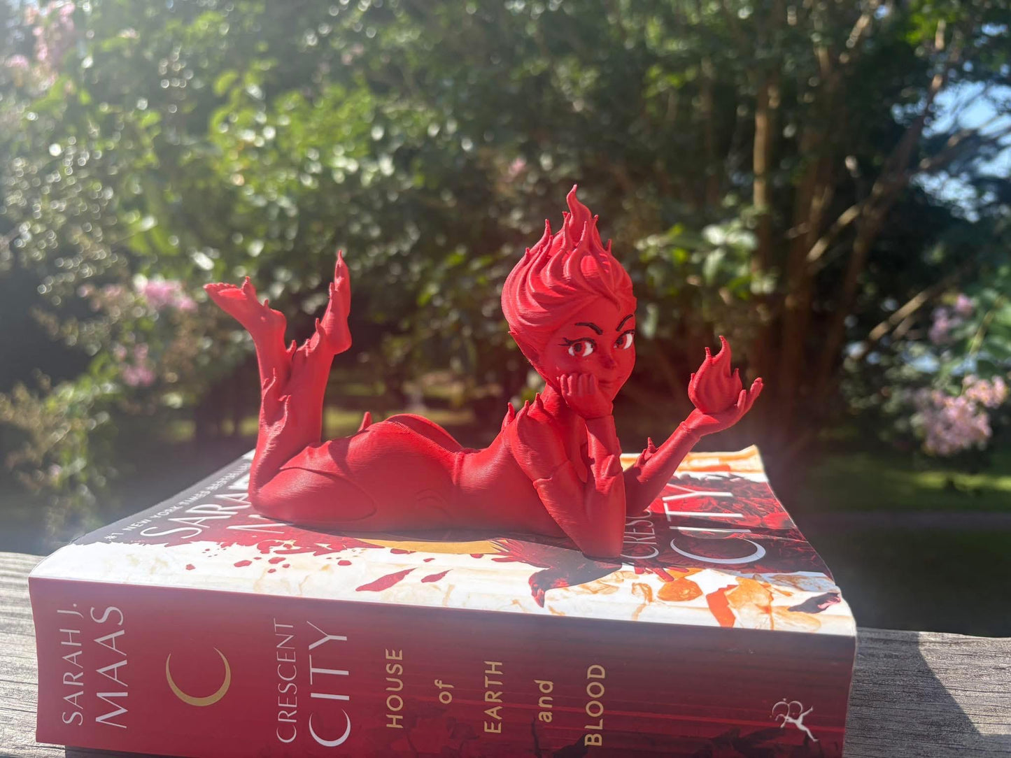 Fire Sprite Shelf Decor