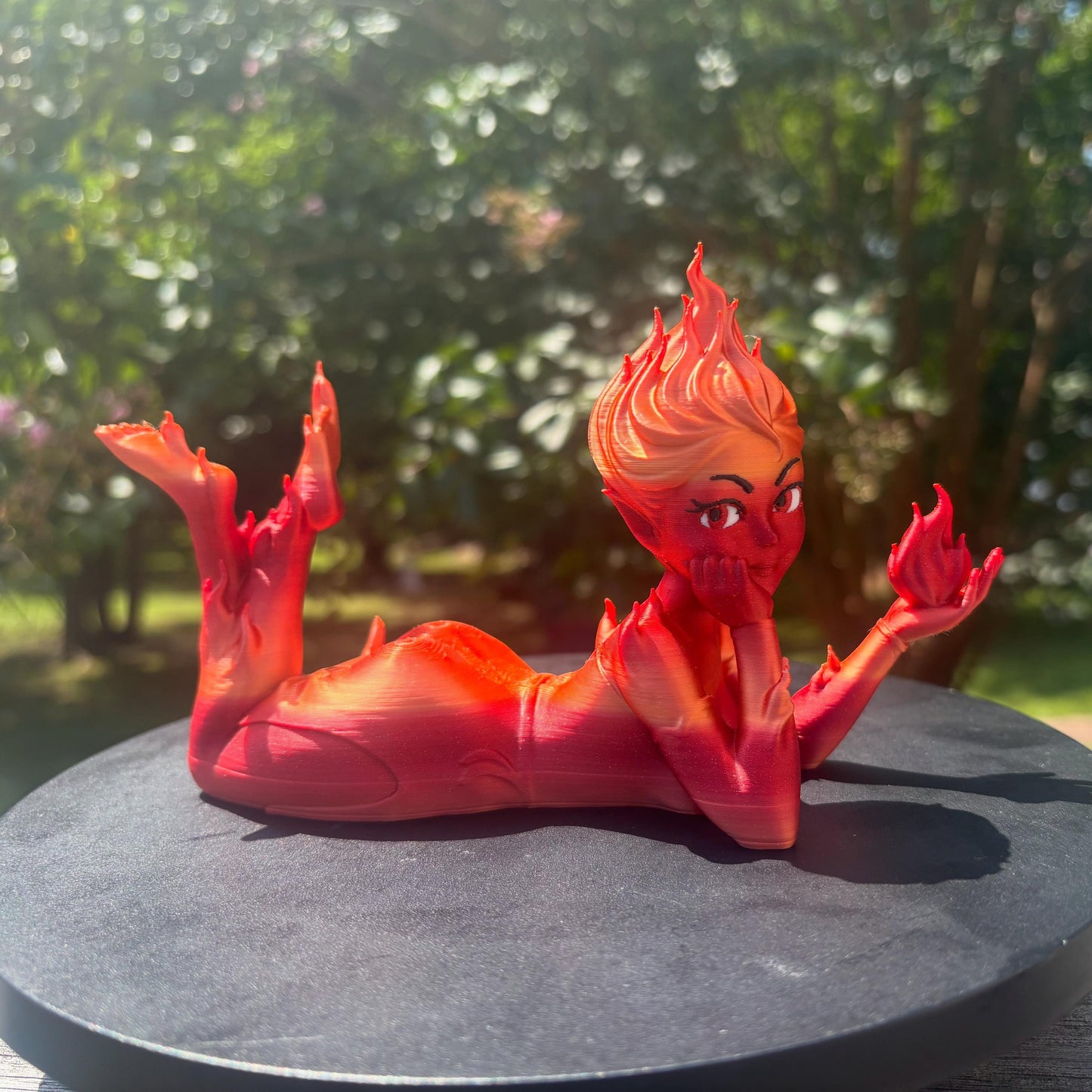 Fire Sprite Shelf Decor