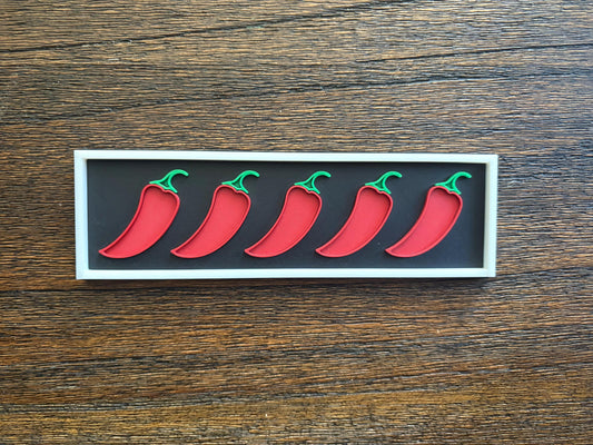 Spice Level Shelf Decor