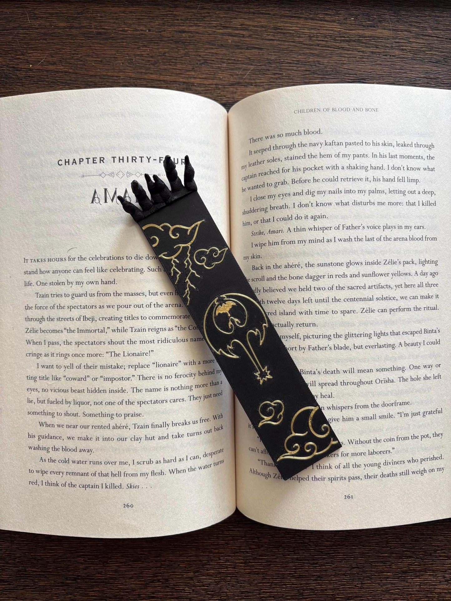 Dragon Claw Bookmark