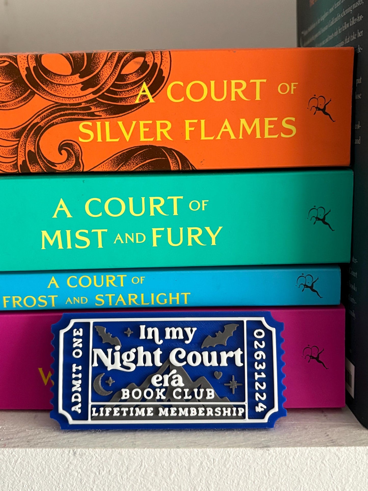 Book club membership ticket (multiple genres)