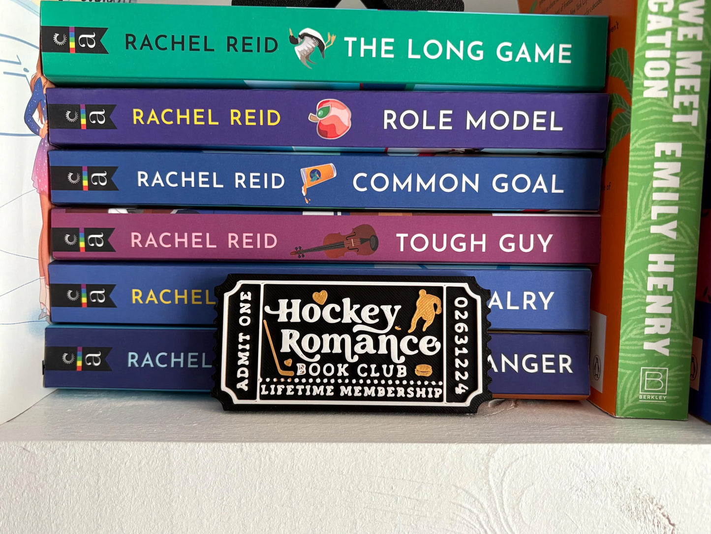 Book club membership ticket (multiple genres)