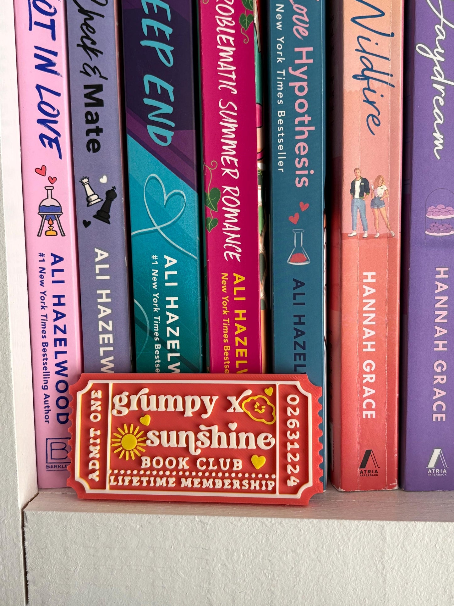 Book club membership ticket (multiple genres)