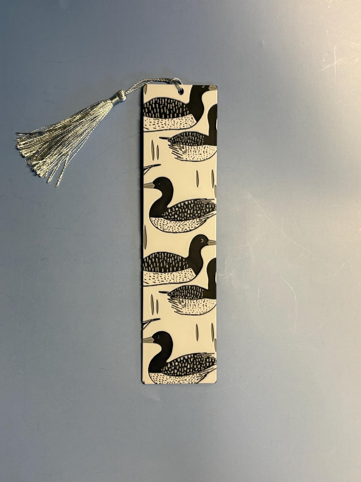3D Printed Loon Bookmark