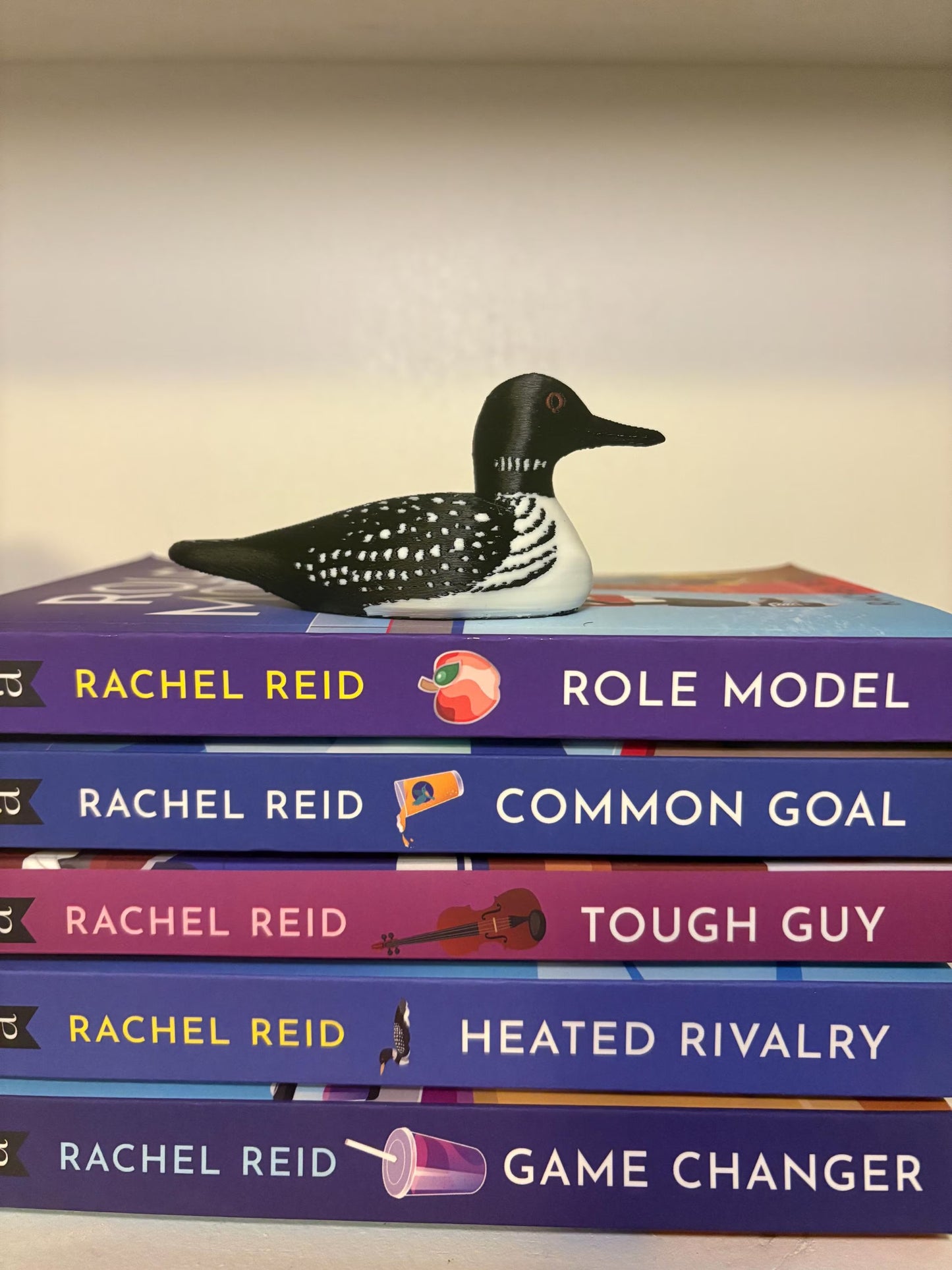 Loon Bookshelf Decor