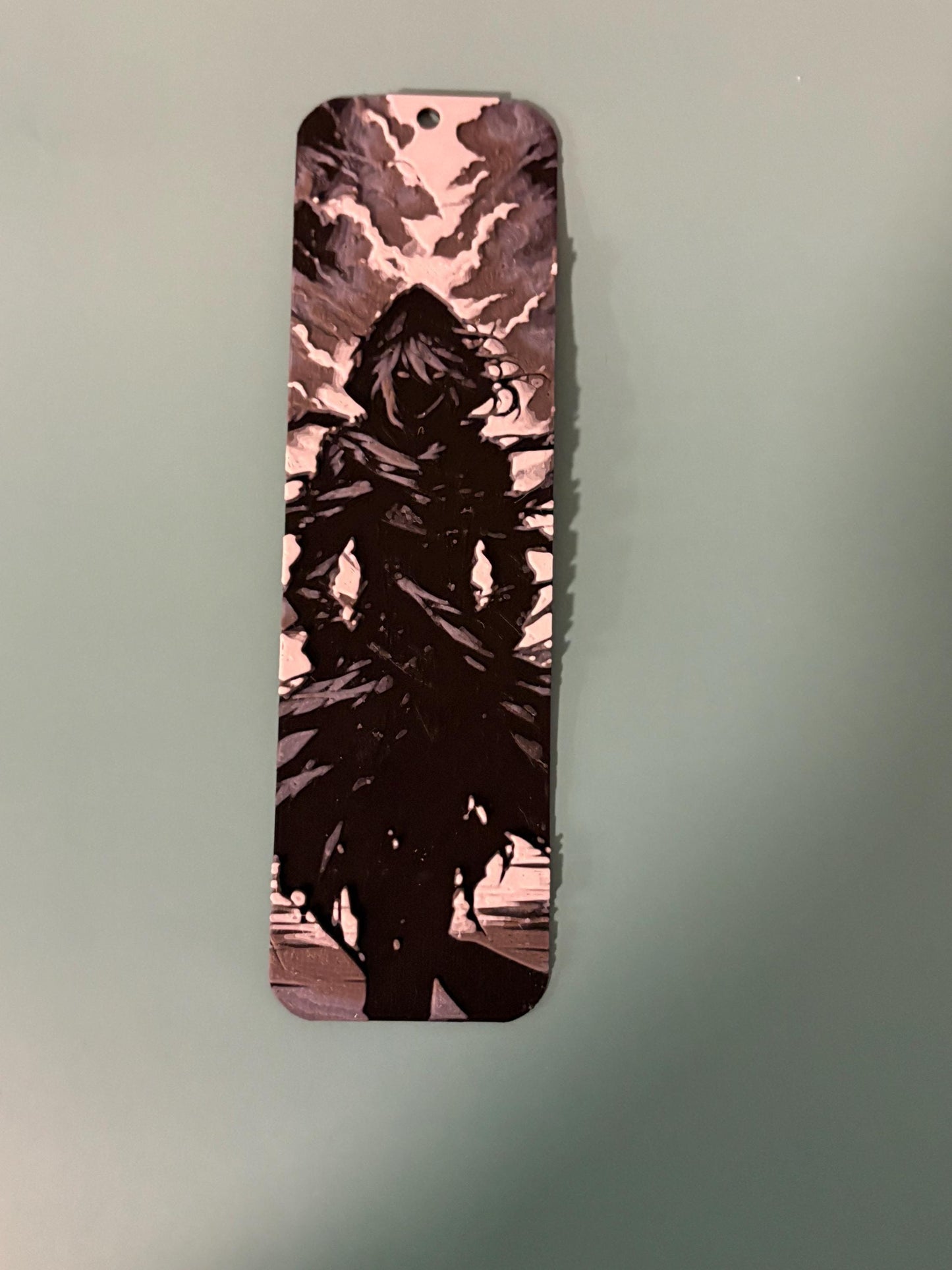 Phantom of the Storm 3d Printed Bookmark
