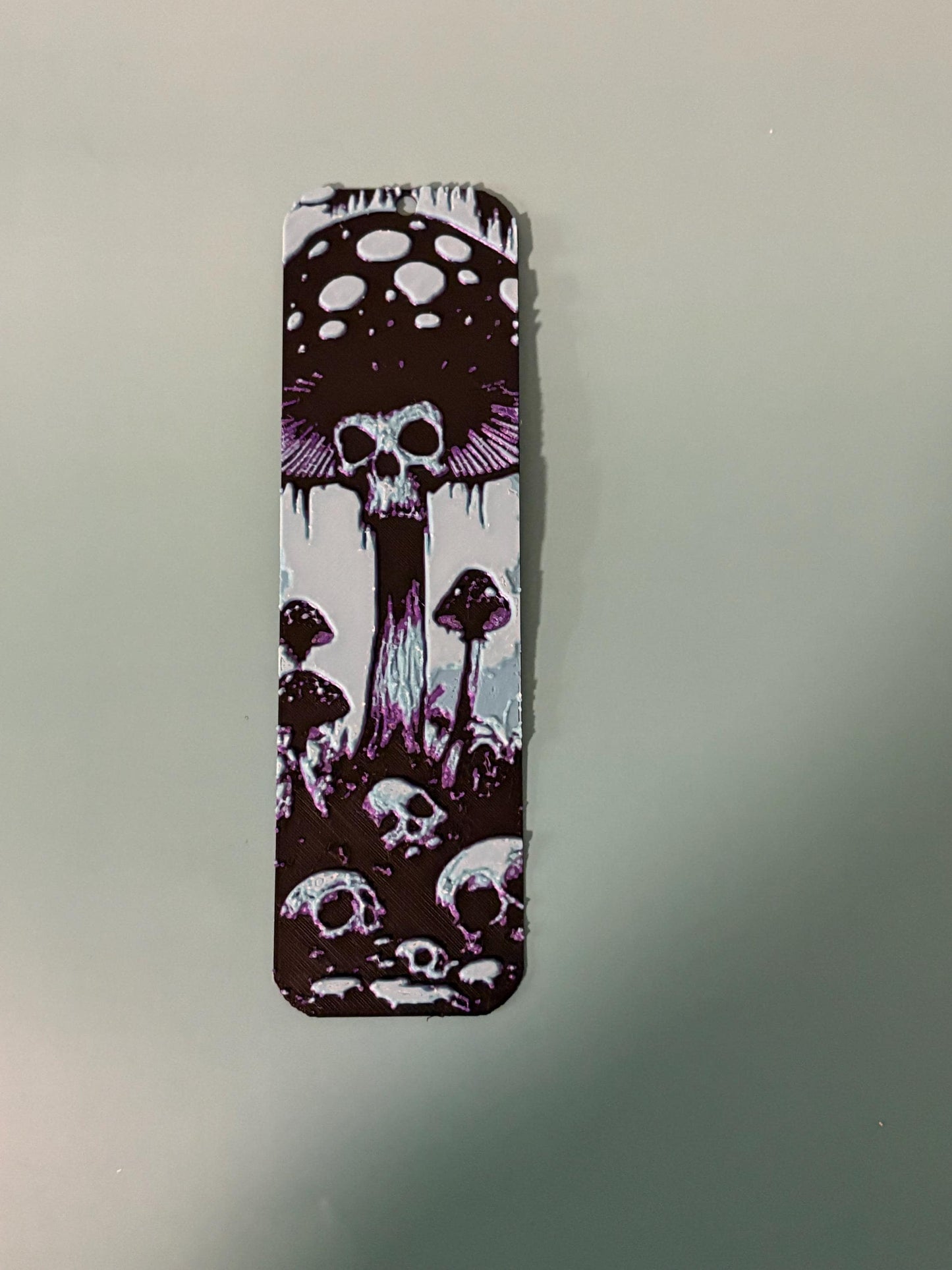Toxic Mushroom 3d Printed Bookmark