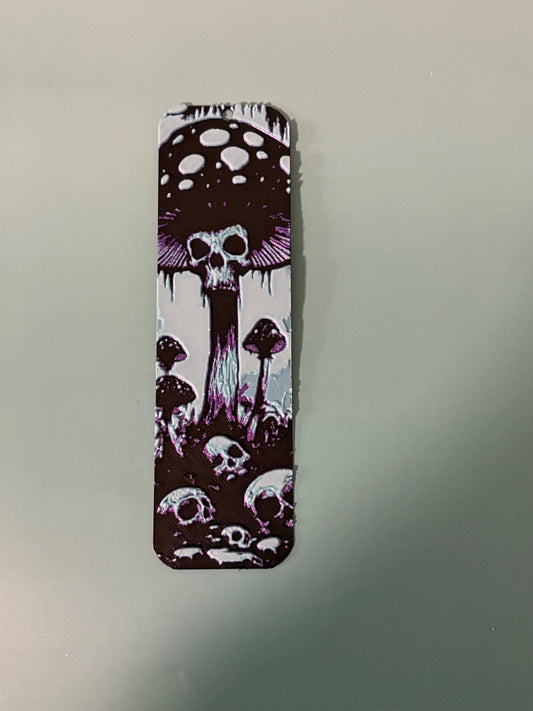 Toxic Mushroom 3d Printed Bookmark