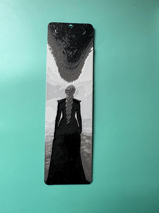 House of Dragons 3d Printed Bookmark